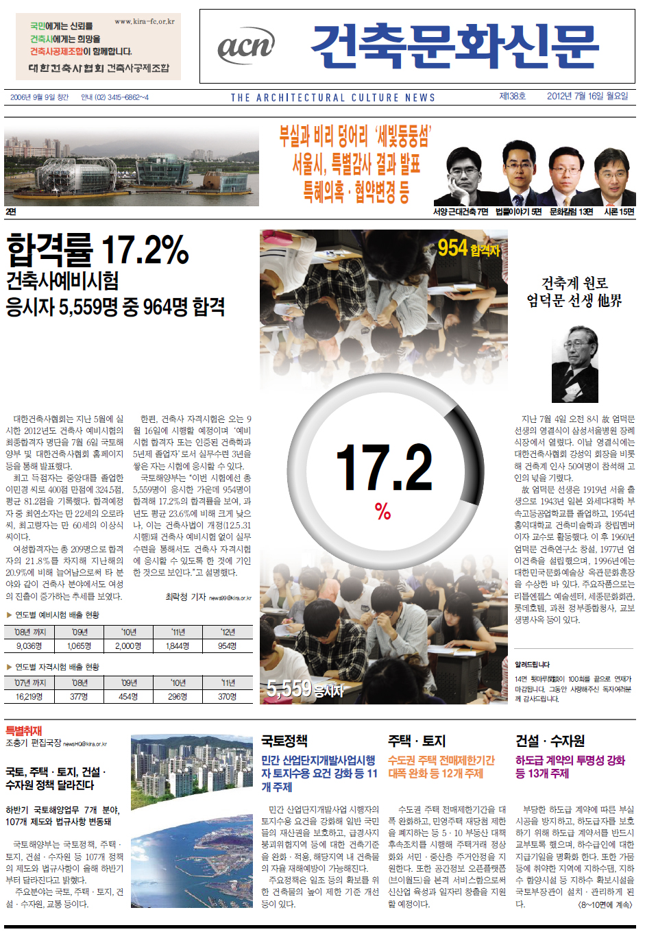 건축문화신문 제 138호  썸네일