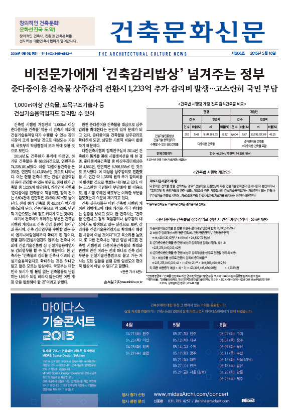 건축문화신문 제 206호 썸네일