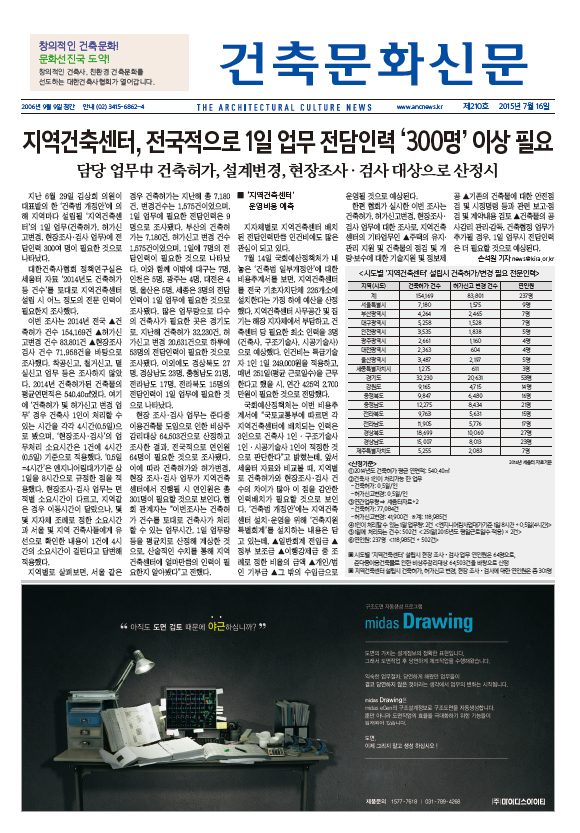 건축문화신문 제 210호 썸네일